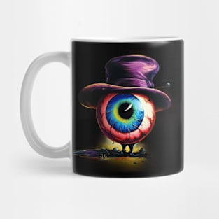 Eyeball in hat Mug